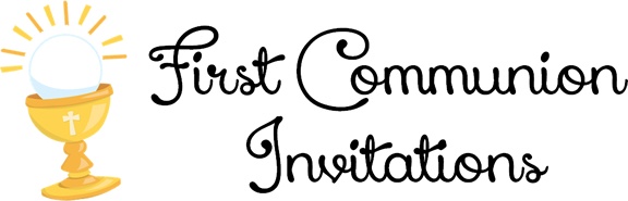 First Communion Invitations